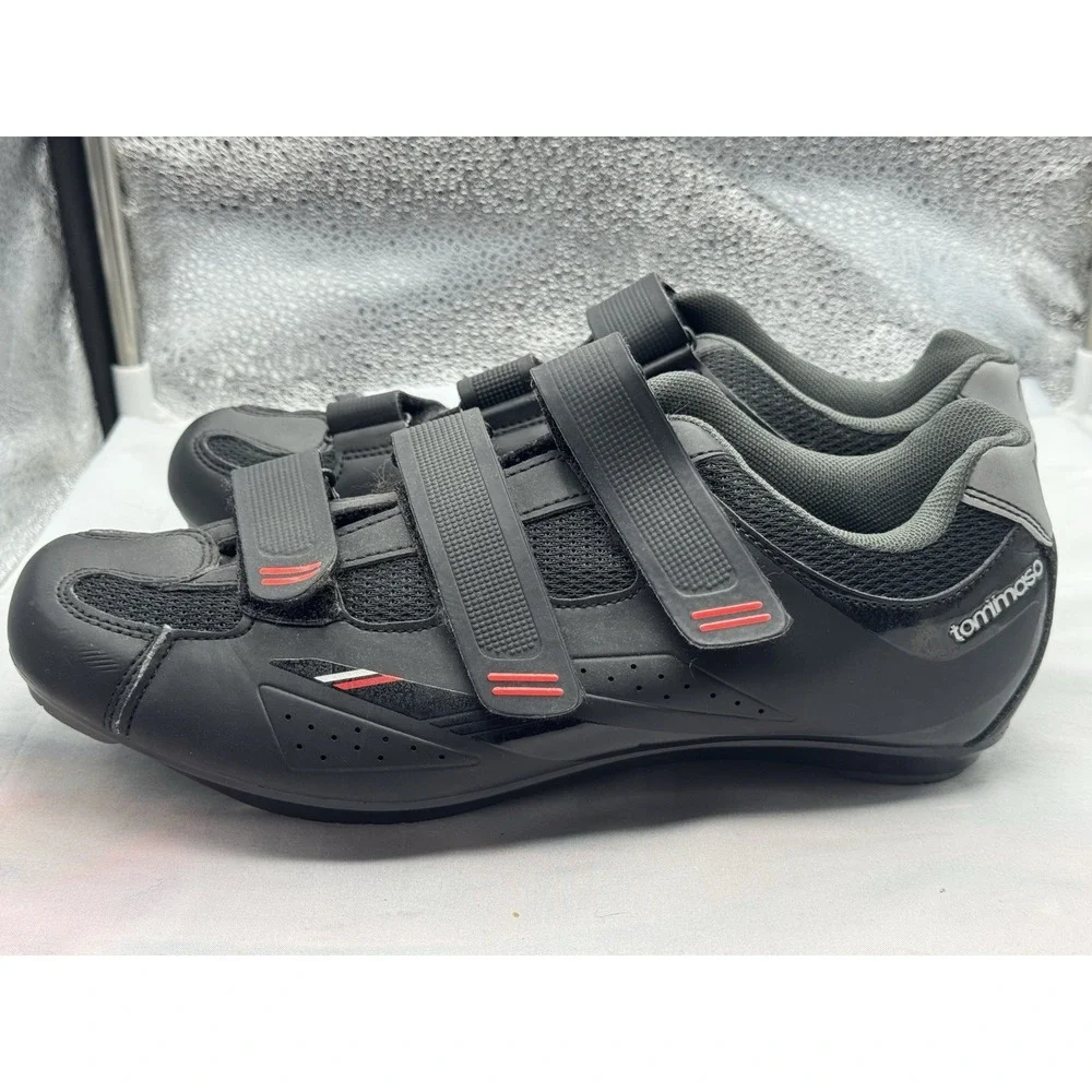 Tommaso Strada 100 Road Bike Cycling Shoes + SPD Cleats US Mens 8 Peloton